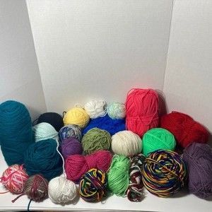 4.2lbs Miscellaneous Yarn Bundle Lot